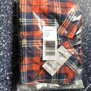 Oshkosh baby boy dress shirt size 24months
